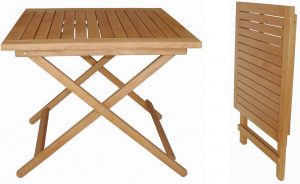 Houten Bistro terrasklaptafel 57x56 cm