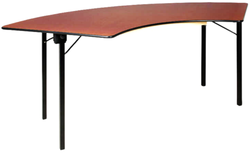 Segment Klaptafel ¼ of ½ rond Horeca catering en verhuur kwaliteit